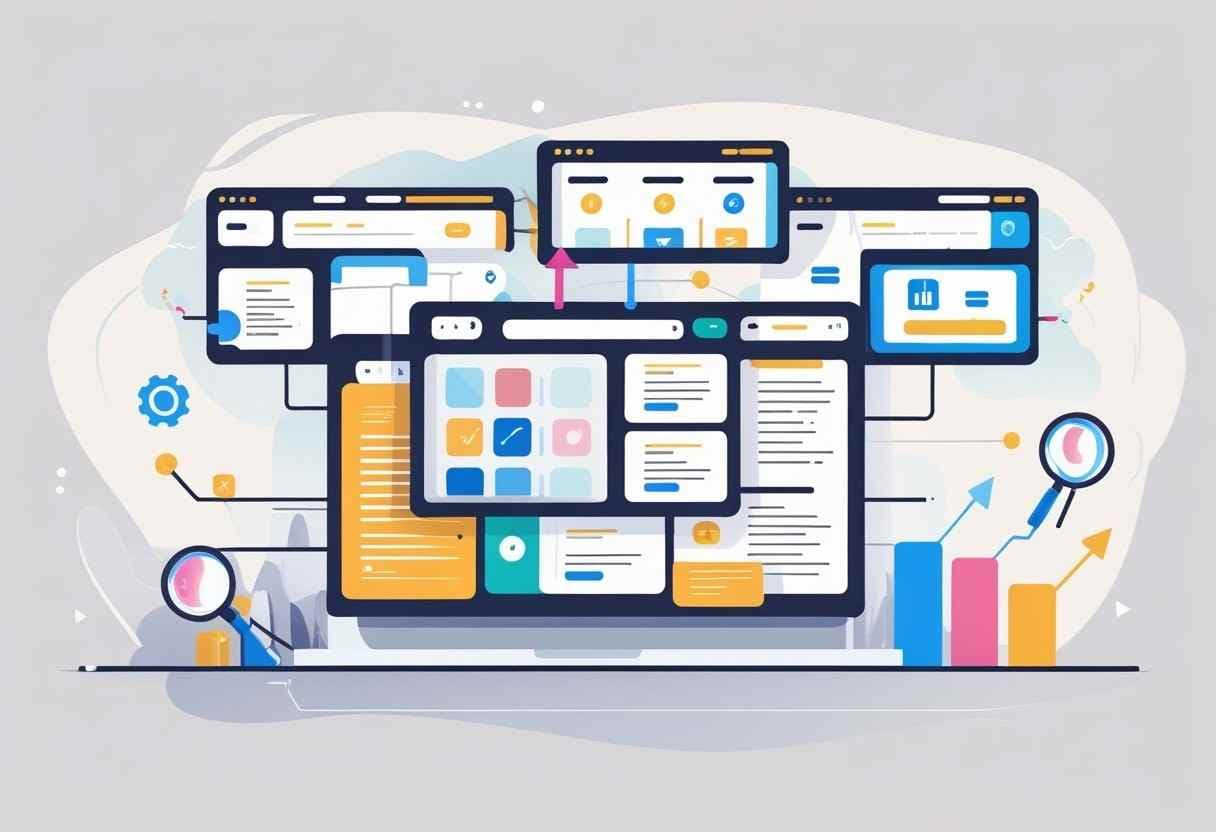 Curated backlink resources illustration